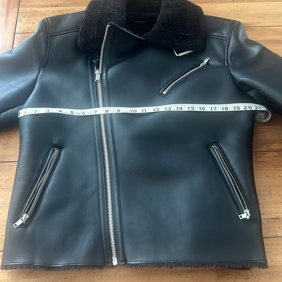 Stradivarius Man Faux Leather jacket size M - Picture 8 of 10